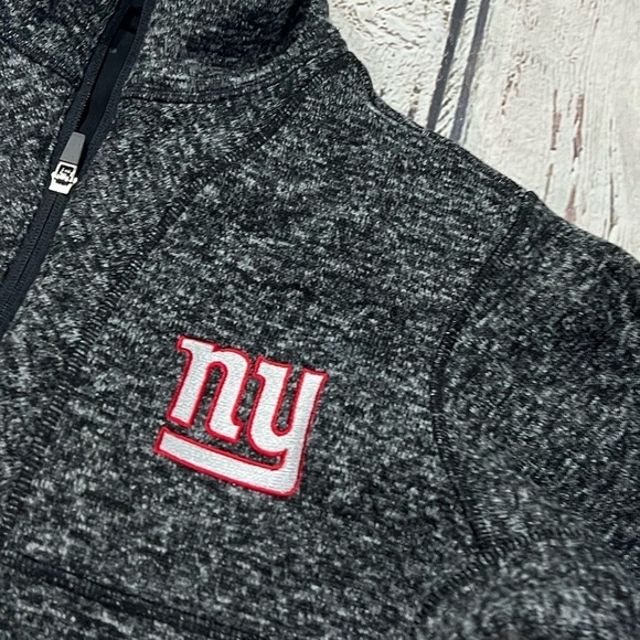 Women's New York Giants Better Sweater Style NFL Football Fleece Pullover - Picture 2 of 4